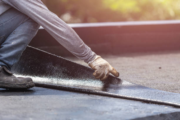 Professional Exterior Waterproofing technician working in Independence, OH